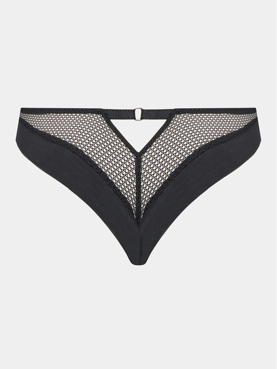 Chantelle Chantelle Stringid Fleurs Si C12Q90 Must