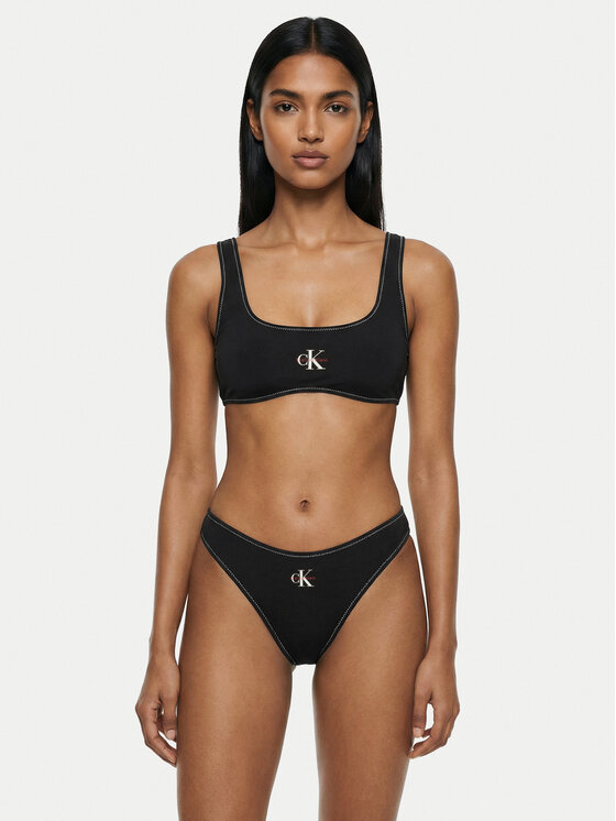 Calvin Klein Swimwear Calvin Klein Swimwear Μπικίνι κάτω μέρος LV00Q61226 Μαύρο