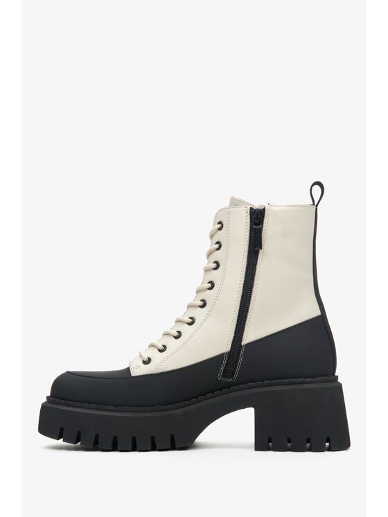 Estro Estro Μποτάκια ER00113296 Μπεζ