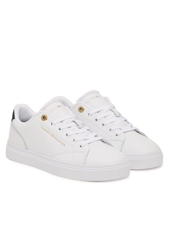 Tommy Hilfiger Tommy Hilfiger Сникърси Th Chic Sneaker FW0FW09105 Бял