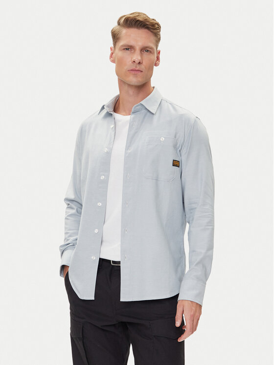 G-Star Raw Koszula Bristum 2.0 D23553-D748 Granatowy Slim Fit