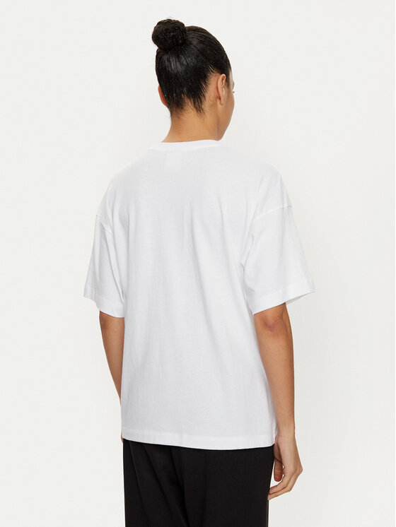Champion Champion T-shirt 117473 Bijela Loose Fit