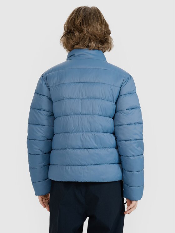 4F 4F Μπουφάν πουπουλένιο 4FJWSS25TDJAM520-32S Μπλε Regular Fit