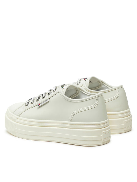 Tommy Jeans Tommy Jeans Teniși Foxing EN0EN02714 Écru