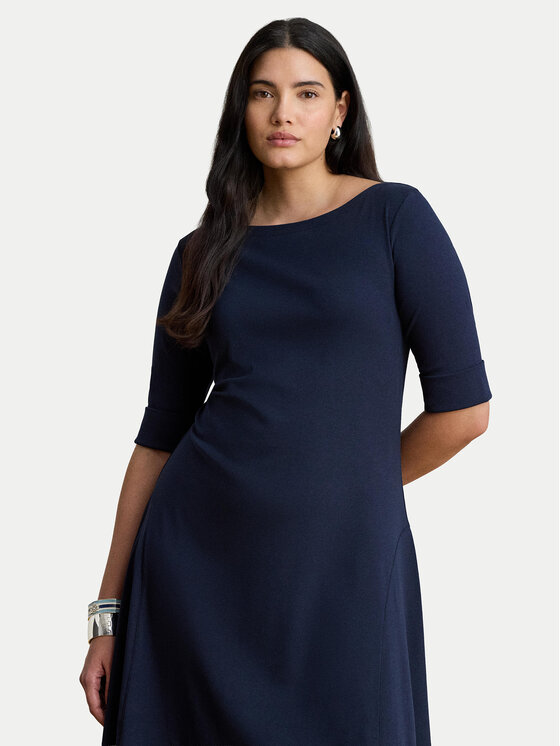 LAUREN RALPH LAUREN LAUREN RALPH LAUREN Cocktail obleka Munzie 200973599005 Mornarsko modra Regular Fit