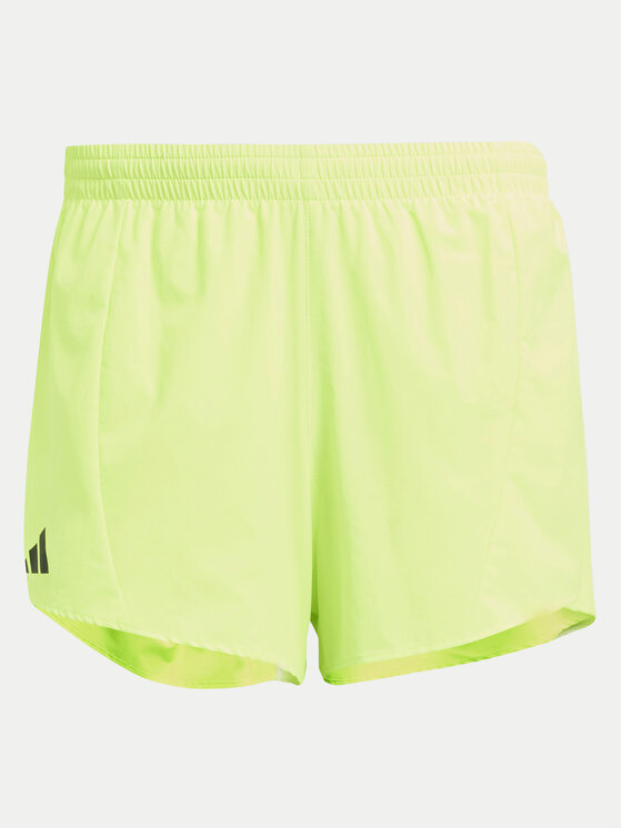 adidas adidas Sportske kratke hlače Adizero Essentials JF3492 Zelena Slim Fit