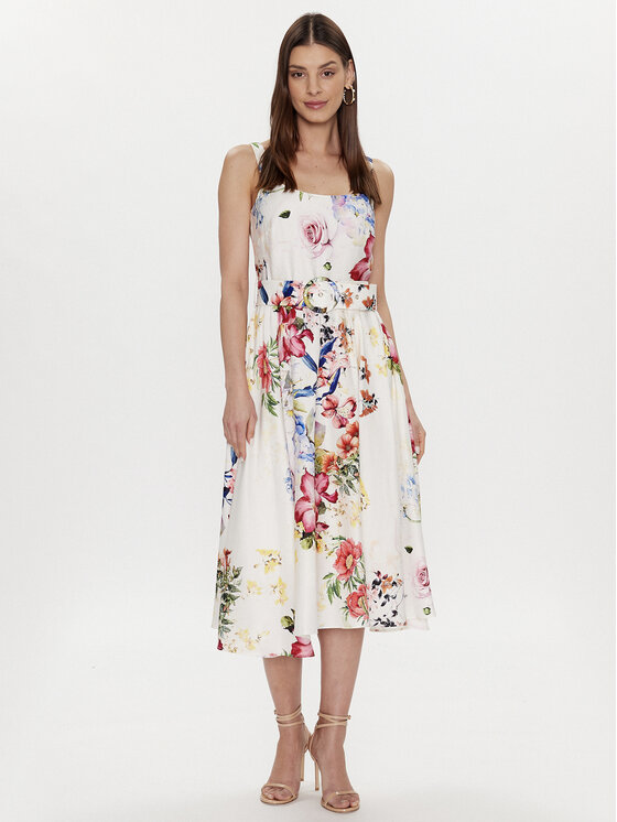 Marciano Guess Robe de jour Glourious Garden 3GGK87 9708Z Multicolore Regular Fit Modivo
