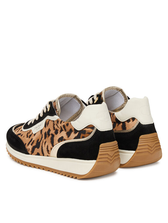 TWINSET TWINSET Sneakersy 252TCP028 Brązowy