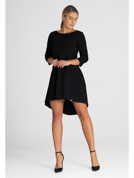 FIGL FIGL Vestito da giorno M988 Nero Regular Fit