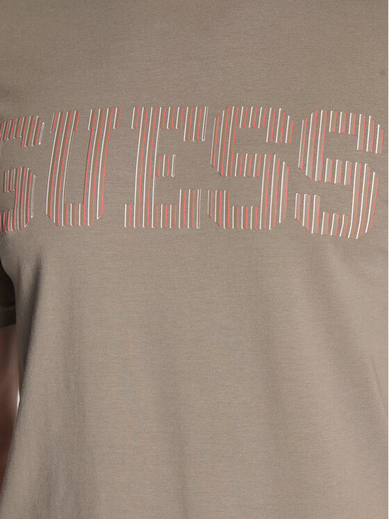 T-shirt Ermak M3RI05 J1314 Verde Slim Fit