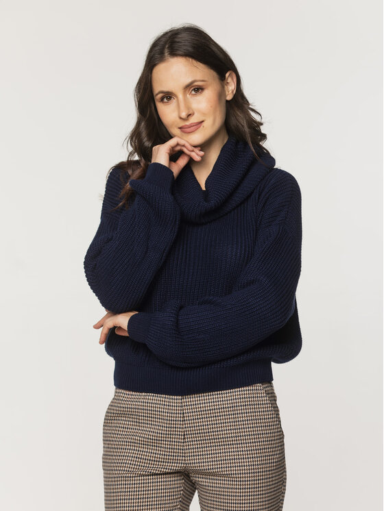 Sweter, rozmiar S/M, Granatowy, 66100