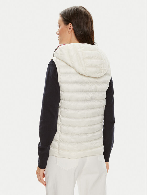 Tommy Hilfiger Tommy Hilfiger Жилетка за костюм Global Stripe WW0WW40779 Бял Regular Fit