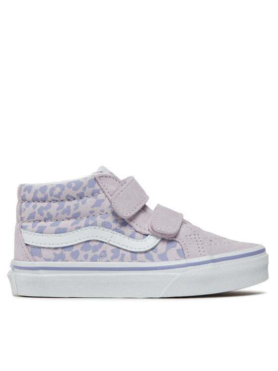 vans mid tops kids purple