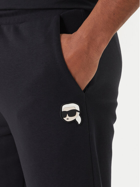 KARL LAGERFELD KARL LAGERFELD Sportovní kraťasy 705019 562900 Tmavomodrá Regular Fit