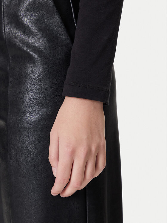 Karl Lagerfeld Jeans Karl Lagerfeld Jeans Боди A4W17017 Черен Slim Fit