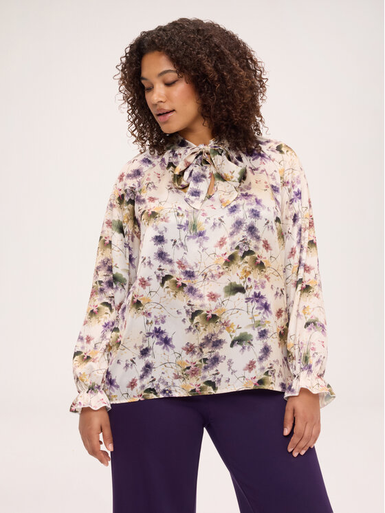 Fiorella Rubino Fiorella Rubino Blusa 2188T002581N0R2 Crema Regular Fit