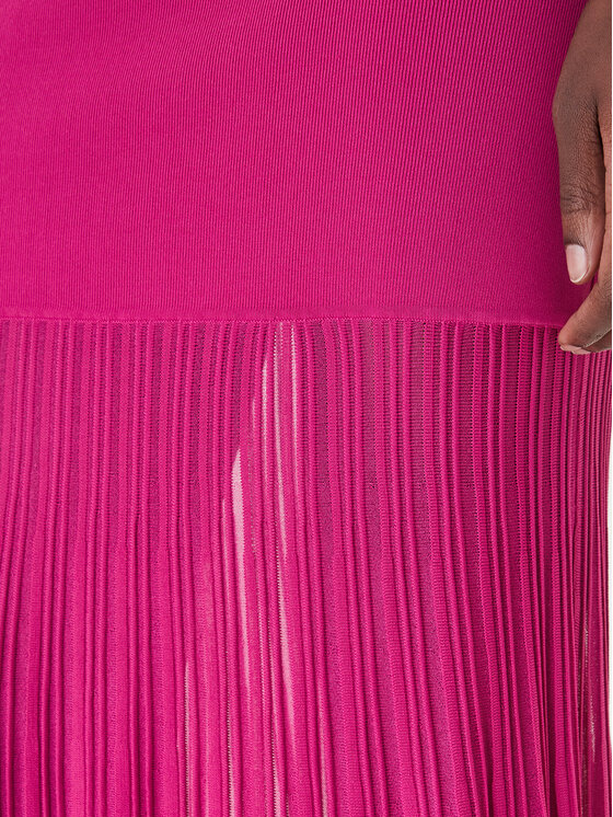 MICHAEL Michael Kors MICHAEL Michael Kors Strickkleid MS683HGBFD Rosa Slim Fit