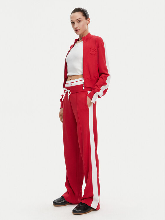 PINKO PINKO Teplákové kalhoty Marsicano 104888 A2FQ Červená Regular Fit