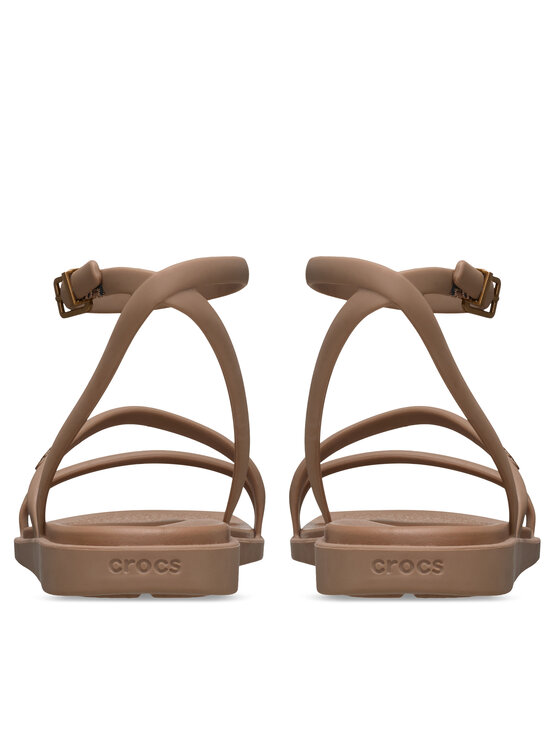 Crocs Crocs Сандали Miami Ankle Strap Sandal 212256 Тъмнобежов