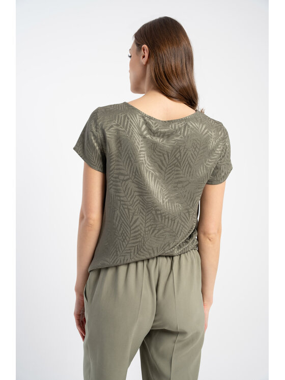 CLICK CLICK Μπλουζάκι 10-6837 Πράσινο Regular Fit