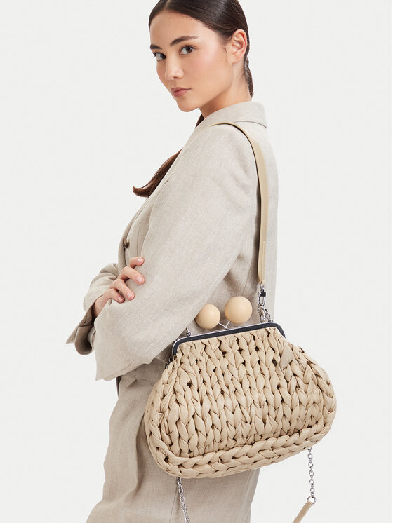 Weekend Max Mara Torebka 2615511055650 Kremowy