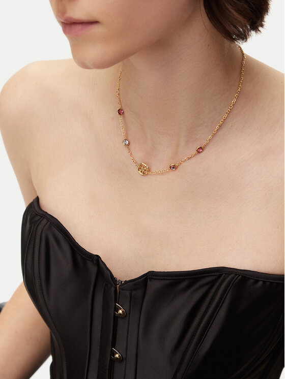 Guess Guess Kaklo papuošalas JUBN05 097JW Auksinė
