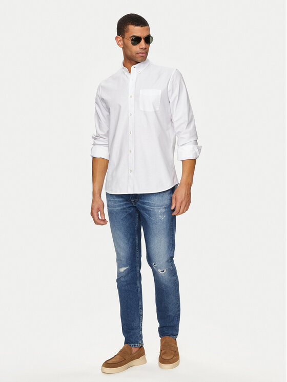 Gap Gap Сорочка 619568-02 Білий Standard Fit