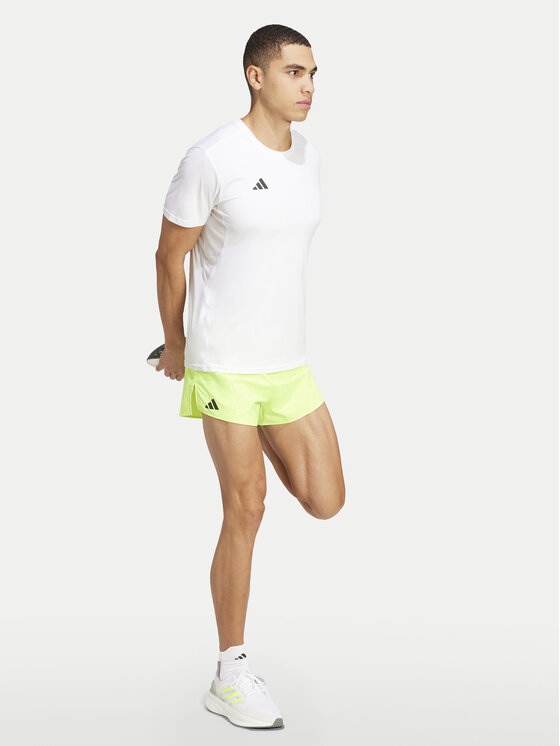 adidas adidas Sportske kratke hlače Adizero Essentials JF3492 Zelena Slim Fit