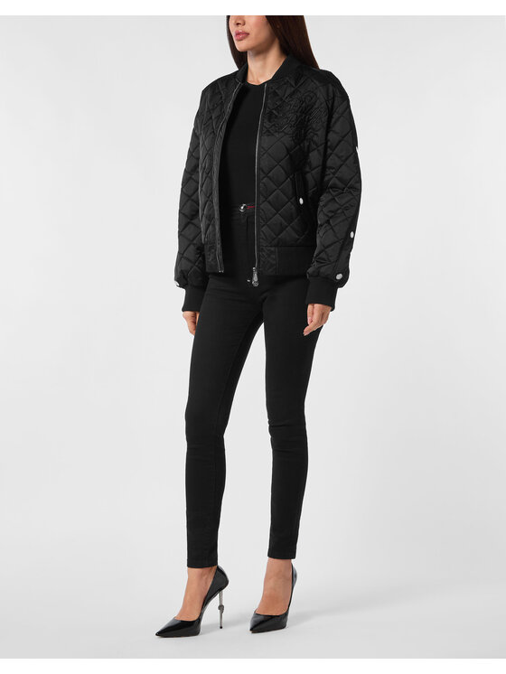 PHILIPP PLEIN PHILIPP PLEIN Bundy bomber 27297 Čierna