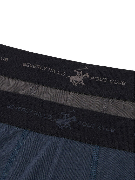 Beverly Hills Polo Club Beverly Hills Polo Club Σετ μποξεράκια 2 τμχ. CEO_ZGW_BHPC_002_AW25_(2-PACK) Γκρι