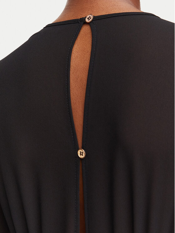 Rinascimento Rinascimento Kokteilikleit CFC0130446003 Must Slim Fit