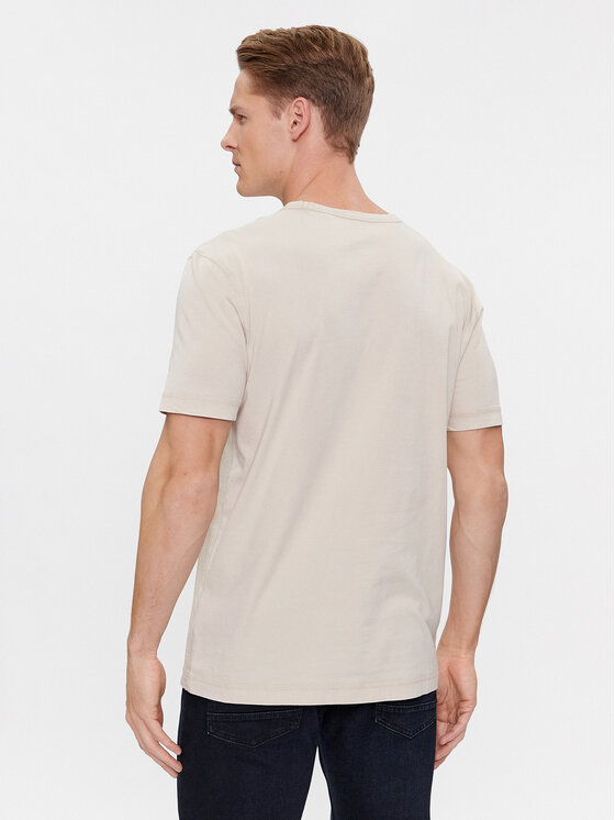 BOSS Boss T-shirt Tokks 50502173 Bež Regular Fit