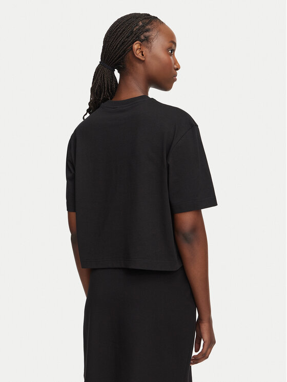 Karl Lagerfeld Jeans Karl Lagerfeld Jeans T-shirt B3W17022 Nero Boxy Fit