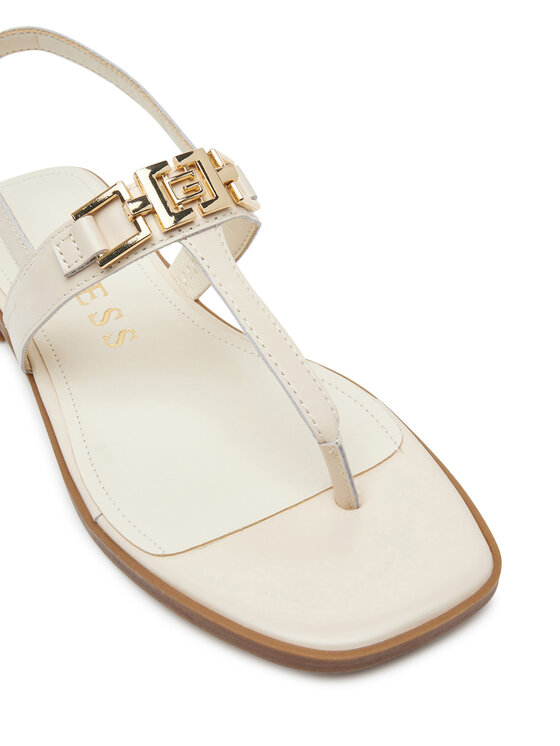Guess Guess Sandalen FLJREL LEA21 Écru