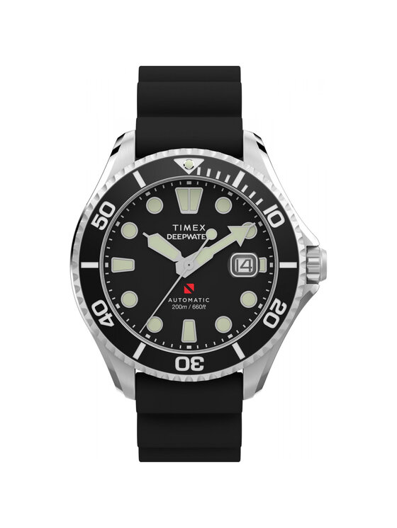 Timex Timex Hodinky TW2Y40000 Černá