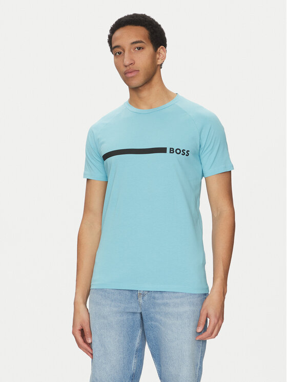 BOSS BOSS T-Shirt 50517970 Niebieski Slim Fit