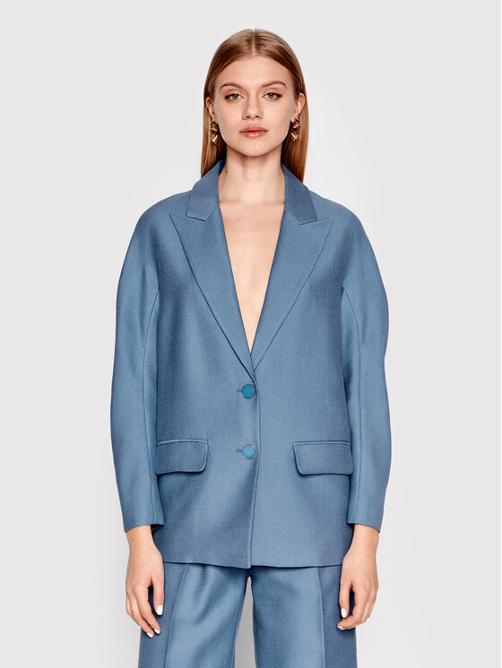 Sisley Sisley Suknjič 266SLW006 Modra Regular Fit