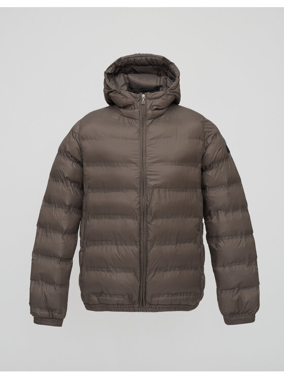 Borgio Borgio Kurtka puchowa SENIGA_SZ Szary Classic Fit