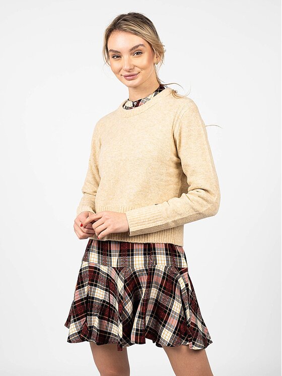 Pepe Jeans Pepe Jeans Πουλόβερ PL701906 | Bonnie Μπεζ Oversize