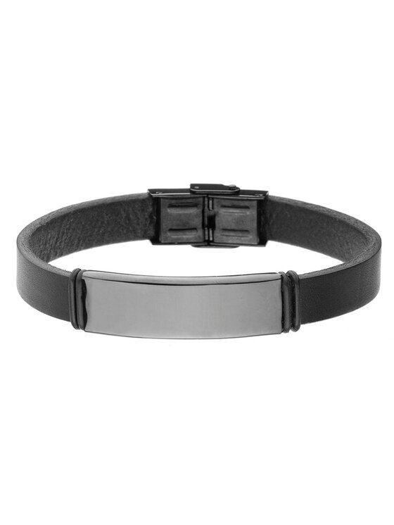 Manoki manoki Bransoletka BA1012B Czarny