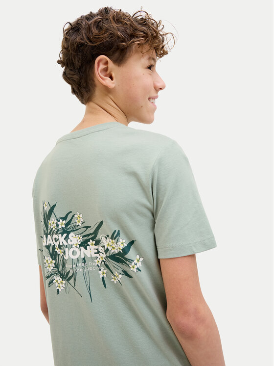 Jack&Jones Junior Jack&Jones Junior T-krekls Hawaii 12269831 Zaļš Regular Fit