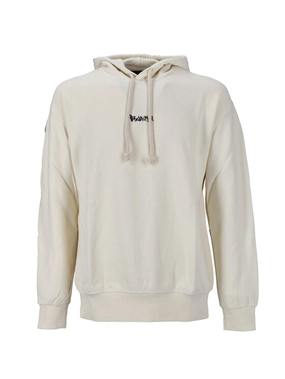 DISCLAIMER DISCLAIMER Felpa 24IDS54610 Bianco Regular Fit