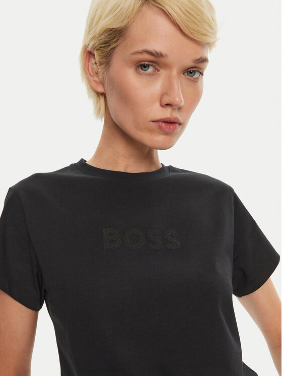 BOSS Boss T-Shirt 50527303 Czarny Relaxed Fit