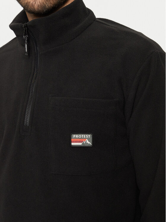 Protest Protest Fleece Paxton 3711644 Μαύρο Loose Fit