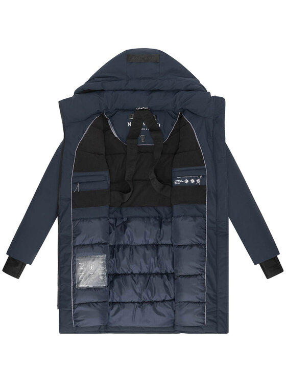 Navahoo Navahoo Kurtka zimowa Winterzart Niebieski Regular Fit