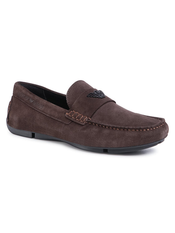 Emporio armani mocassins clearance