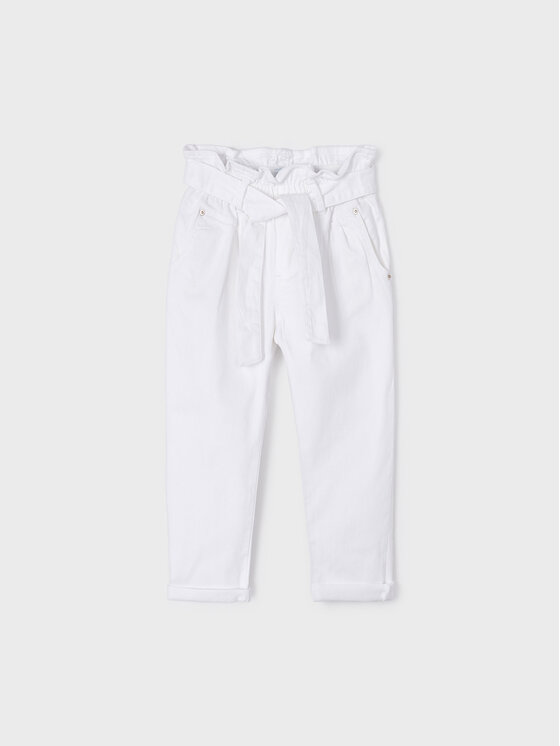 Mayoral Mayoral Stoffhose 3502 Weiß