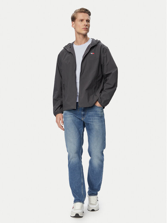 Tommy Jeans Tommy Jeans Μπουφάν μεταβατικό Chicago DM0DM23223 Σκούρο γκρι Regular Fit