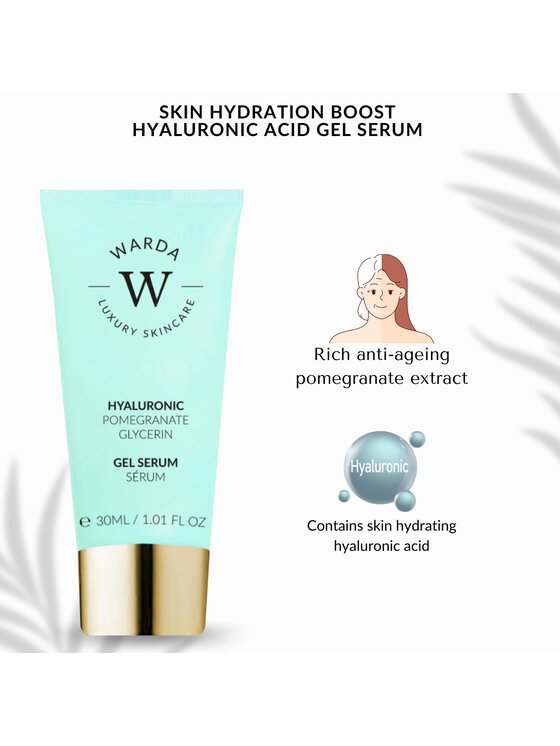 Warda Skincare Warda Skincare ZWIĘKSZAJĄCE NAWILŻENIE SKÓRY ŻELOWE SERUM Serum
