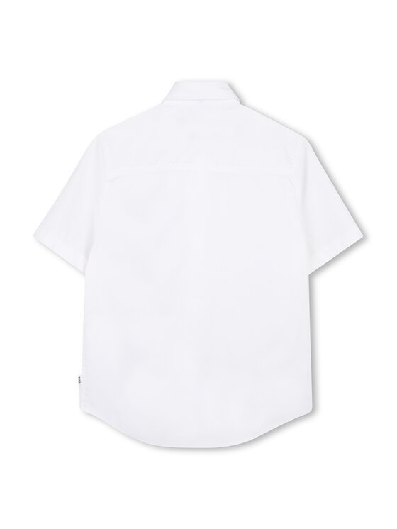 BOSS BOSS Košeľa J53160 D Biela Regular Fit